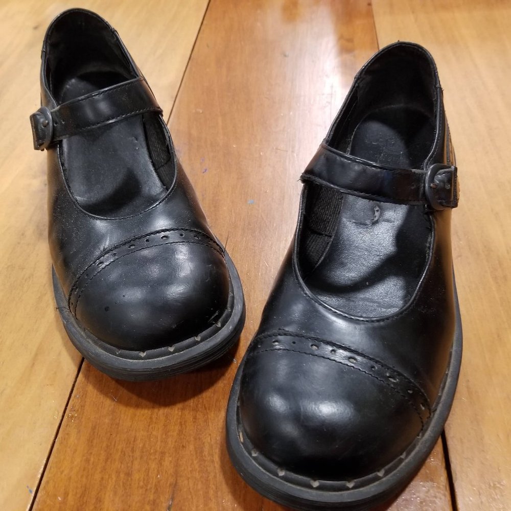 Vintage Dr. Martens chunky platform Mary Jane docs made In England